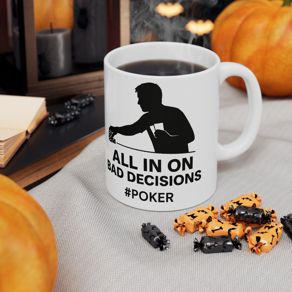 Funny Poker Themed Coffee Mug